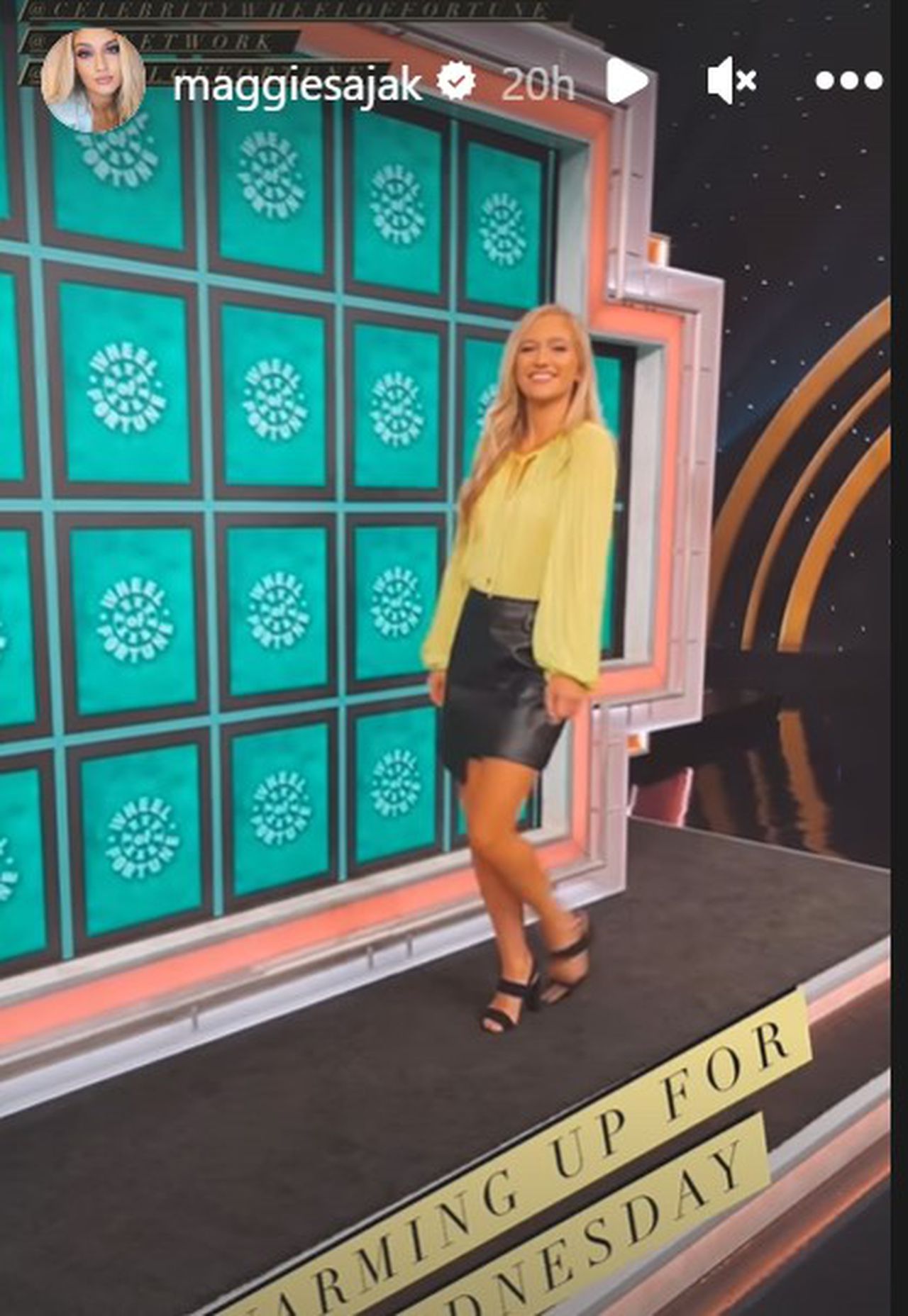 Pat Sajak’s daughter Maggie to fill in for Vanna White, who will compete, on ‘Wheel of Fortune’