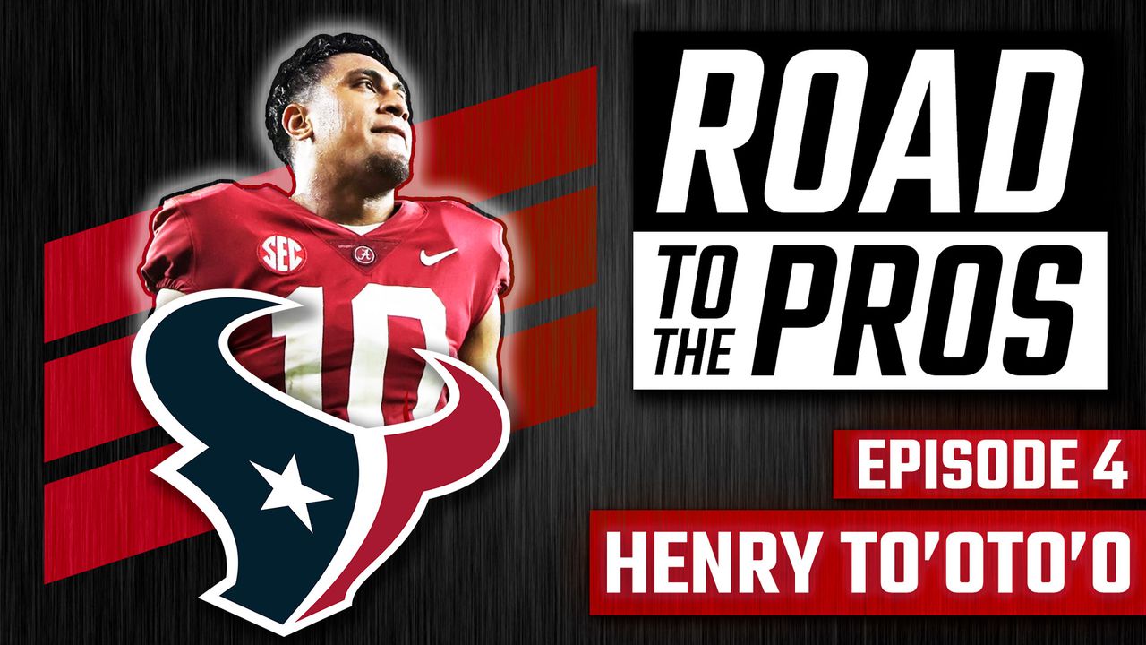 Road to the Pros: Watch Henry To’oTo’o get his NFL Draft call from the Houston Texans