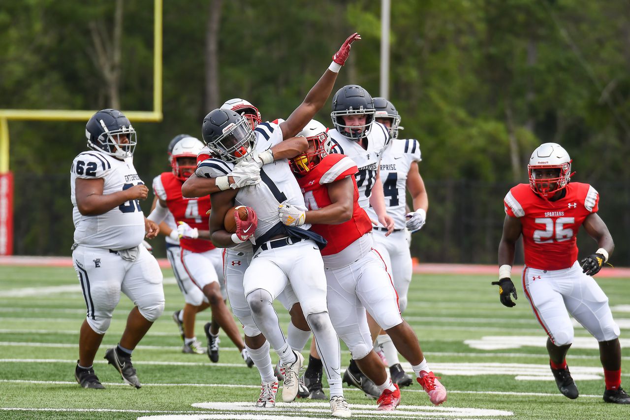 Saraland defense dominates in spring football rout of Enterprise