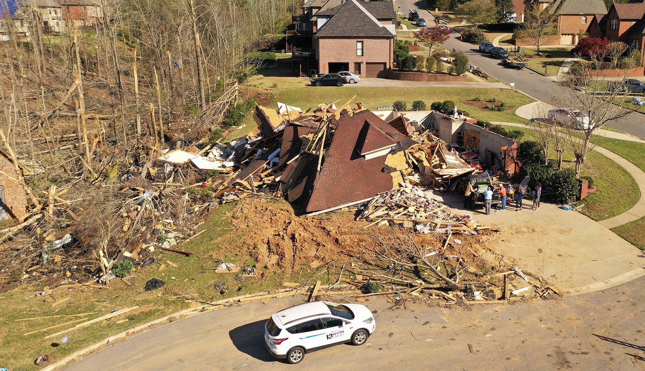 Gov. Ivey tours Shelby County tornado damage