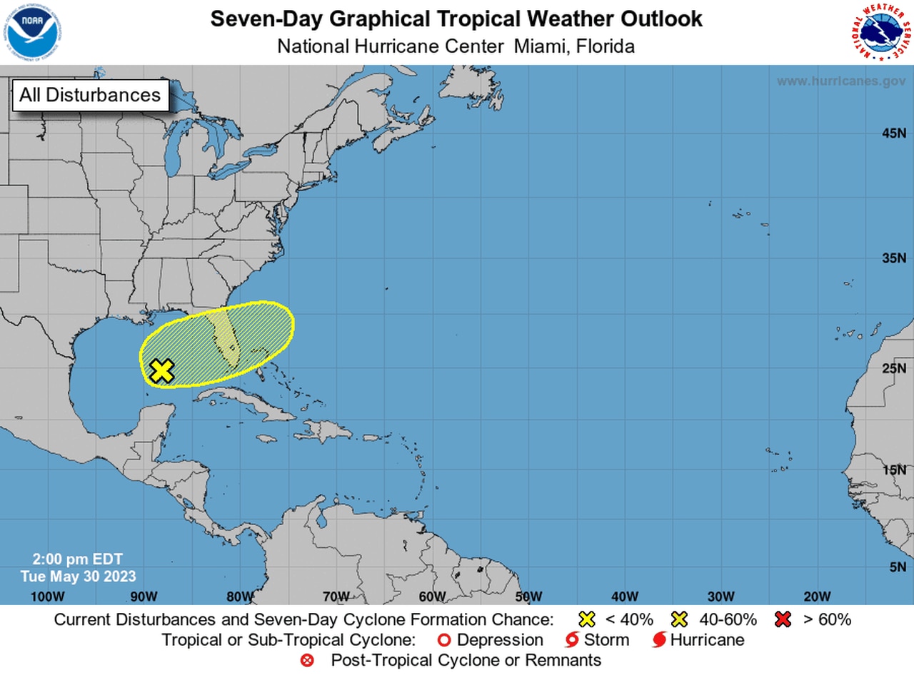Tropical trouble in the Gulf? Forecasters watching