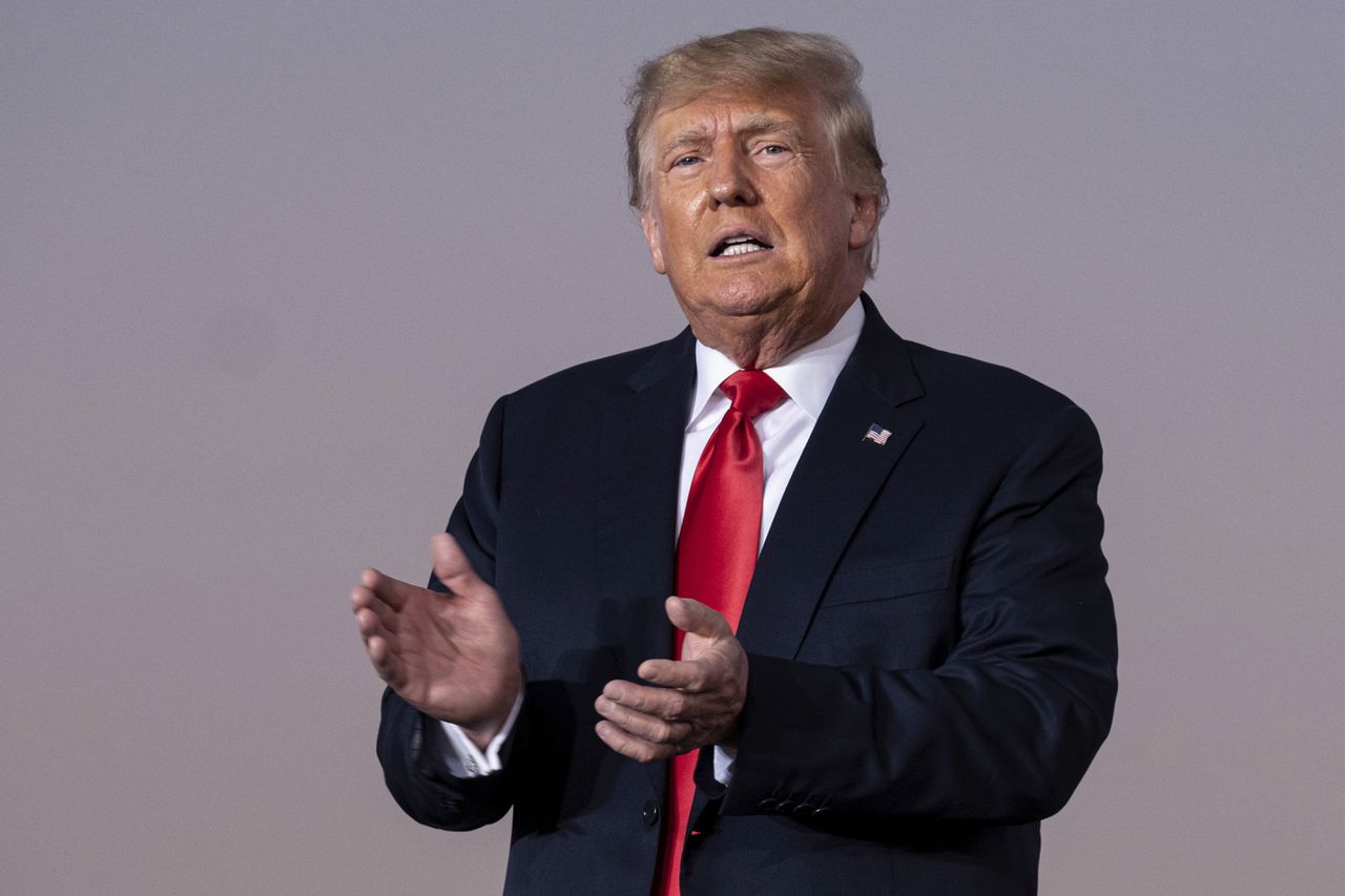 Trump to speak at Georgia GOP convention in June as prosecutors weigh charges