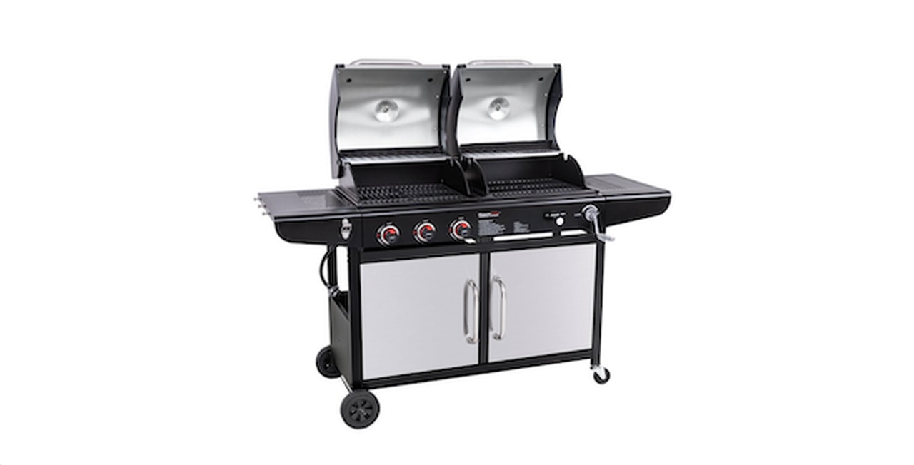 Royal Gourmet 3 - Burner Gas and Charcoal Grill