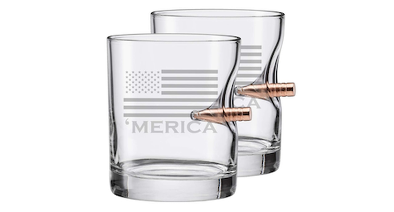 BenShot ‘Merica “Bulletproof” Rocks Glass