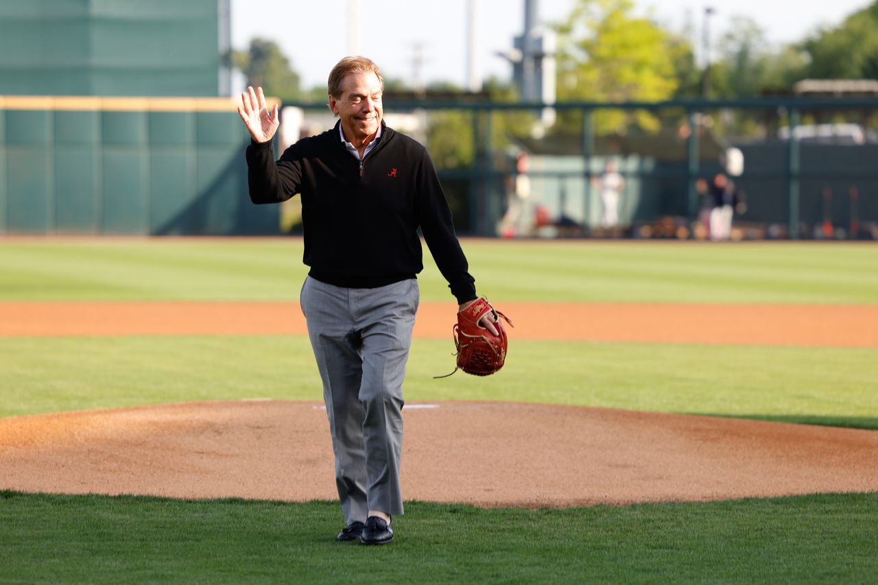 Alabama baseball coach Rob Vaughn on meeting Nick Saban: âI almost passed outâ