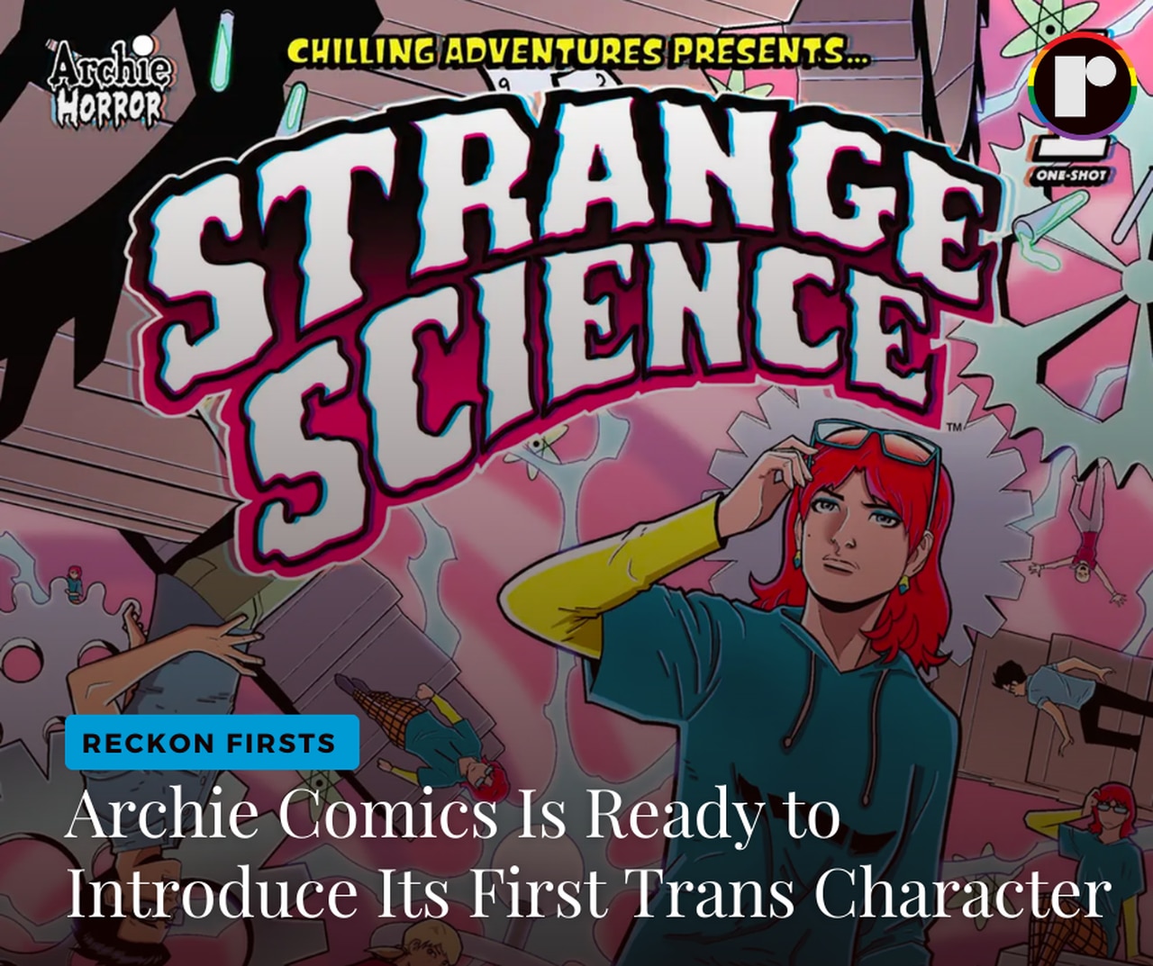 Reckon Firsts: Archie Comics Trans Character