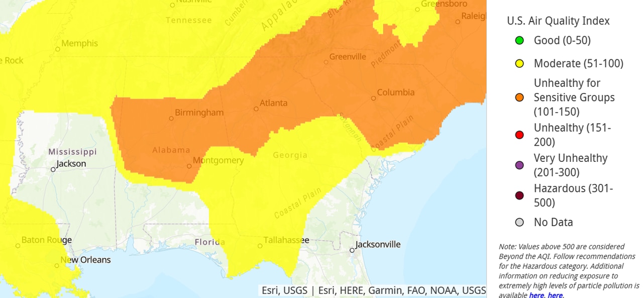 Code Orange alert Thursday for Birmingham area