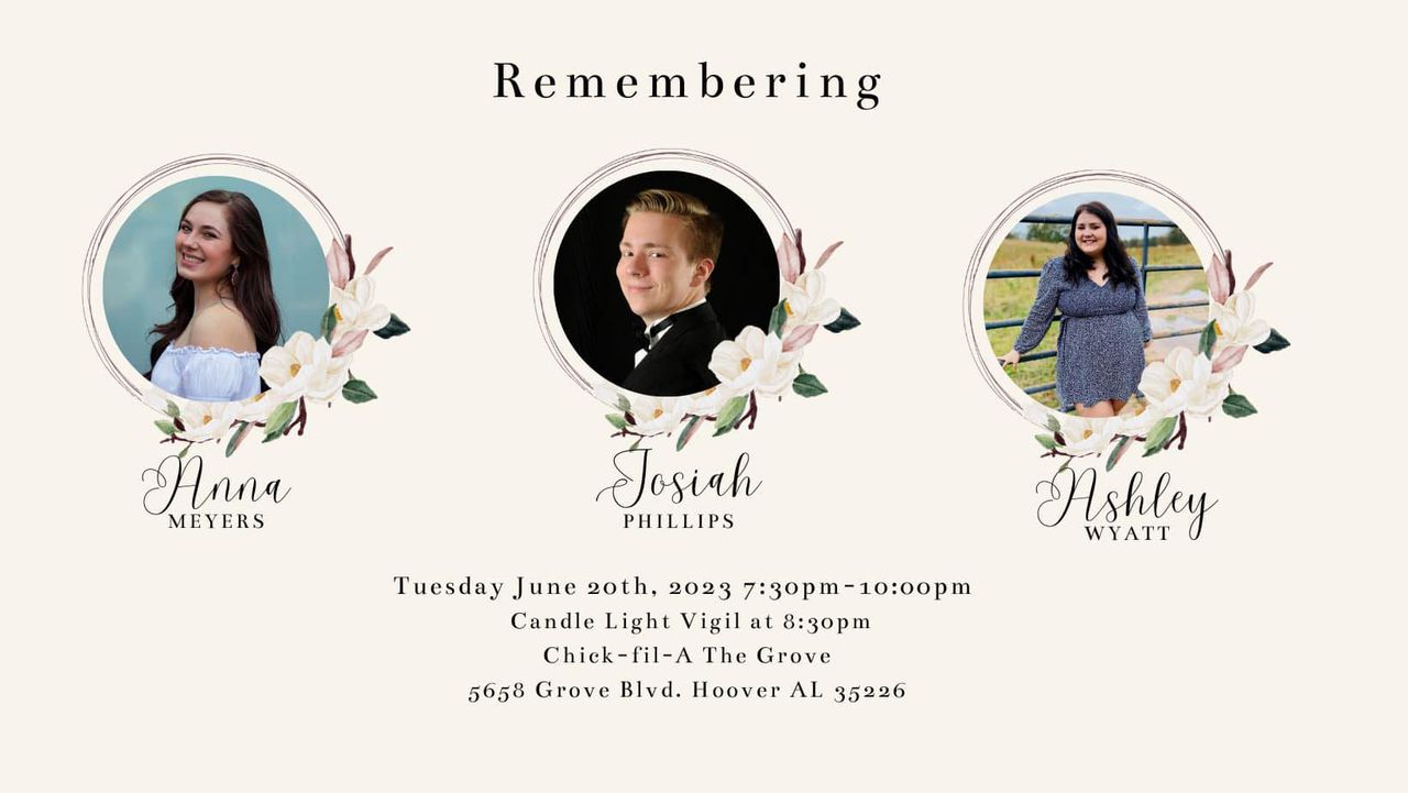 Hoover Chick-fil-A mourns 3 workers killed in crash: âOur hearts may never be healedâ