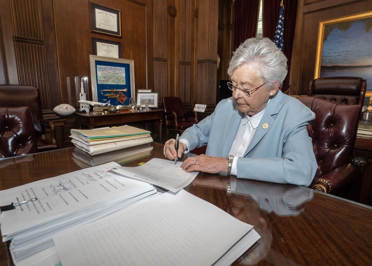 Kay Ivey signs record budgets for education, General Fund