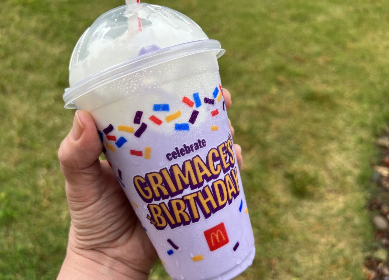 McDonaldâs purple Grimace shakeâs gotten quite the reaction