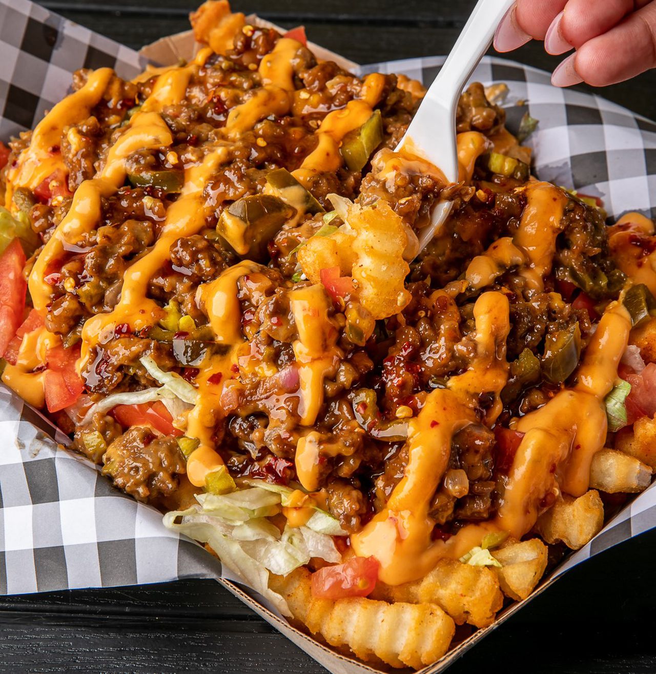 Meet Slutty Veganâs newest jointâ¦ the Hooker Fries