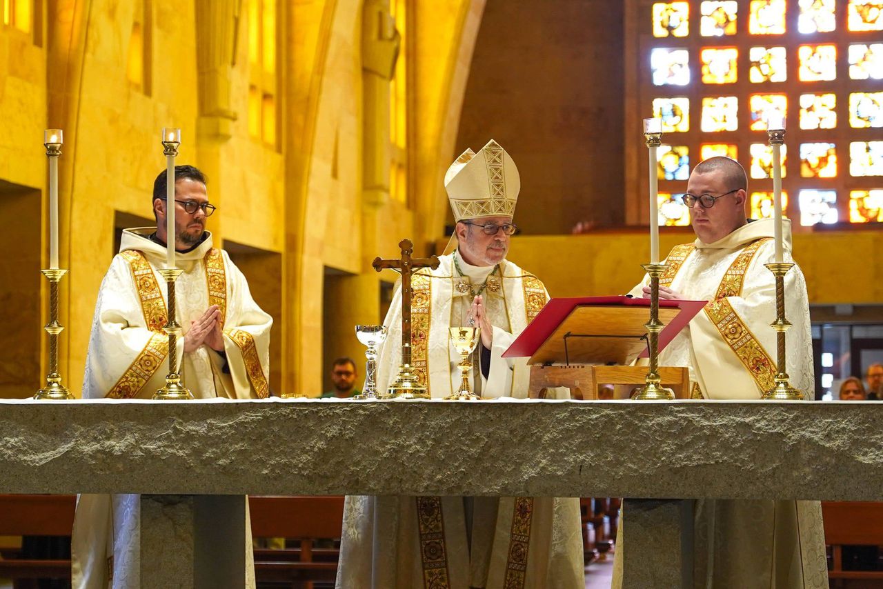 Monks from Birmingham and Cuba ordained as priests at St. Bernard Abbey