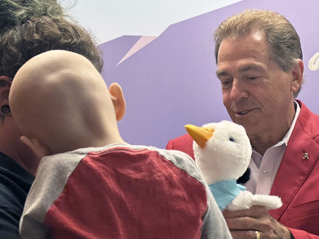 Ms. Terry says having grandchildren âbrought out the softer side of Nickâ Saban