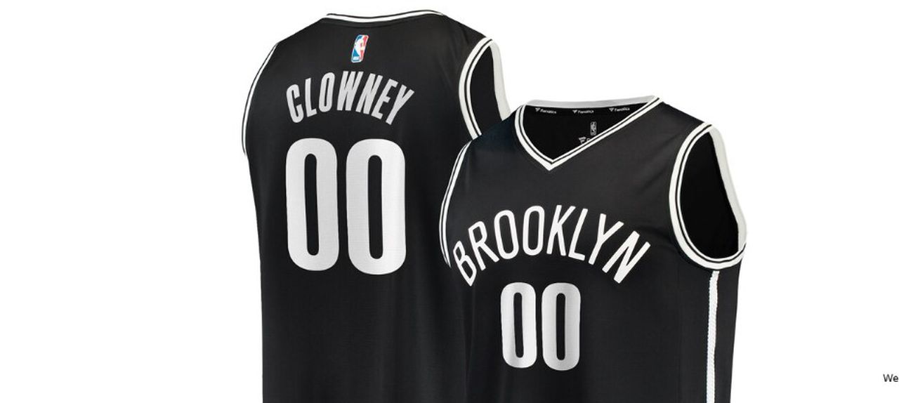 Noah Clowneyâs Brooklyn Nets jersey just dropped