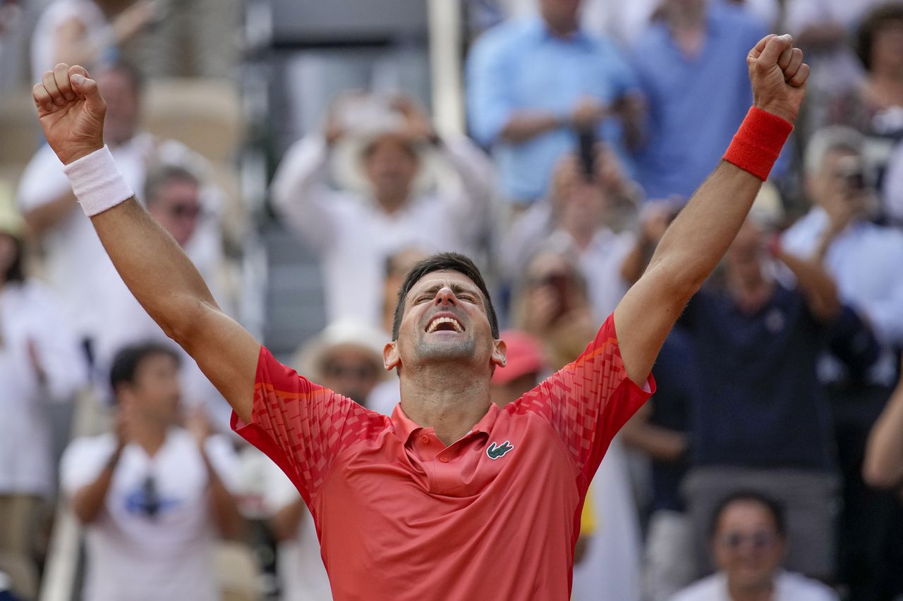 Novak Djokovic wins Grand Slam title No. 23 in French Open final against Casper Ruud