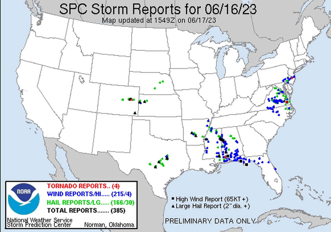 Rare tornado confirmed in Mobile County on Friday