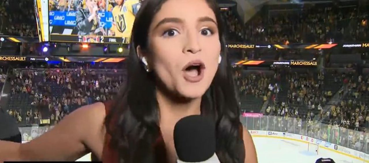 Samantha Rivera, Stanley Cup Finals reporter, fends off fan on live TV: âGet the hell out of my faceâ