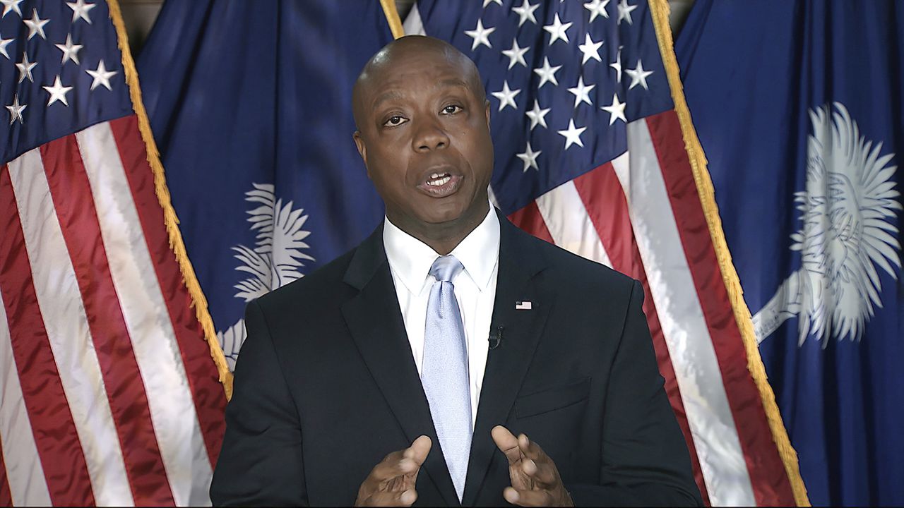 Sen. Tim Scott booed on âThe Viewâ for backing DeSantis over Disney âindoctrinationâ