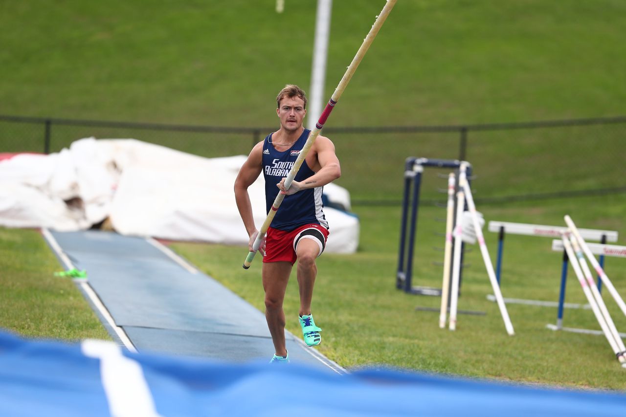 South Alabamaâs Kyle Rademeyer wins NCAA pole vault title