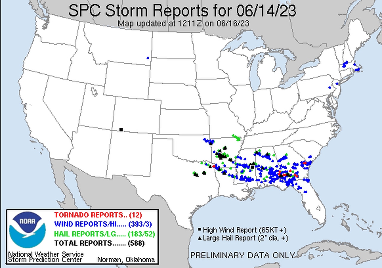 Storm damage survey planned for Eufaula area on Friday