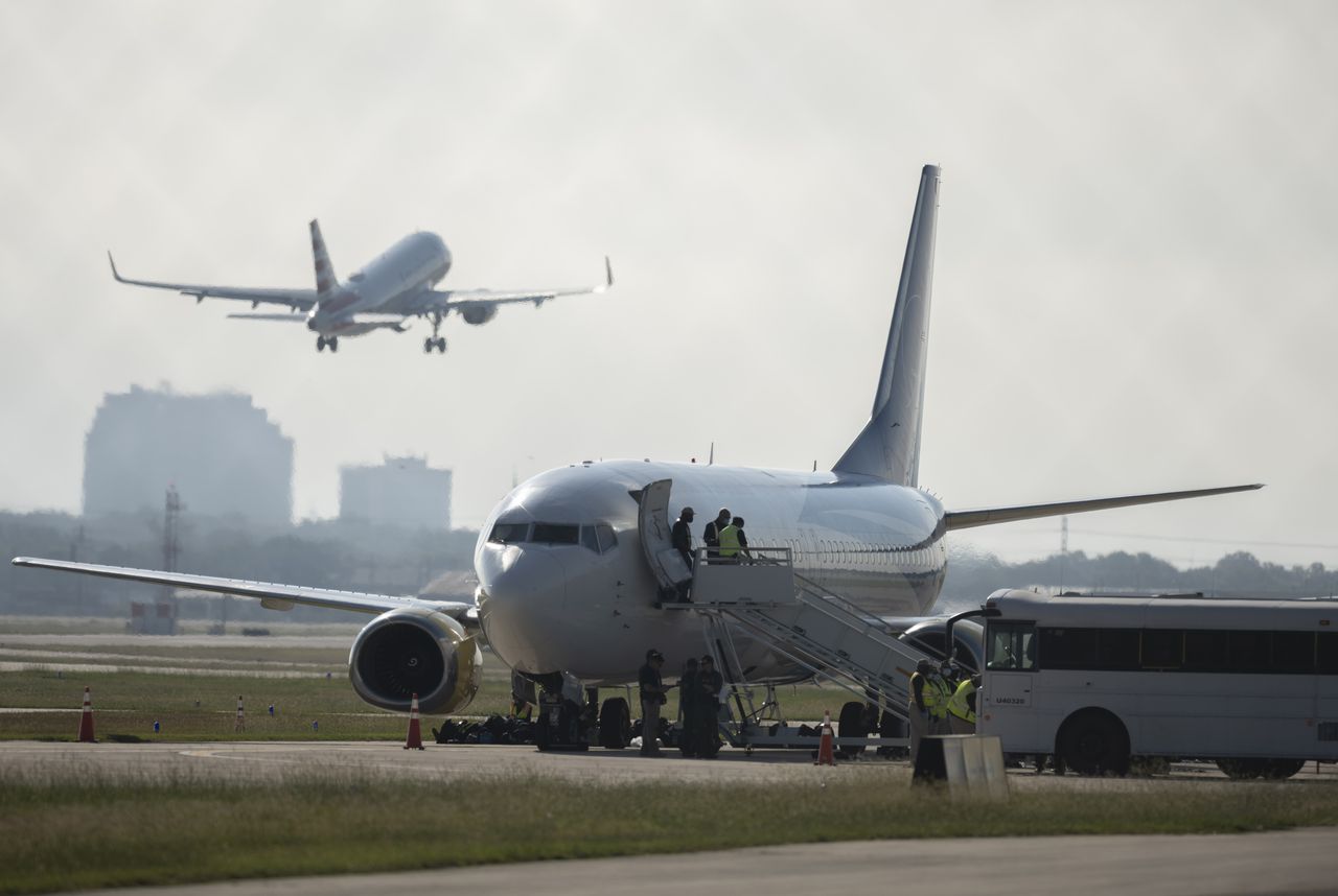 Texas airline worker âingestedâ into planeâs engine, months after similar Alabama accident