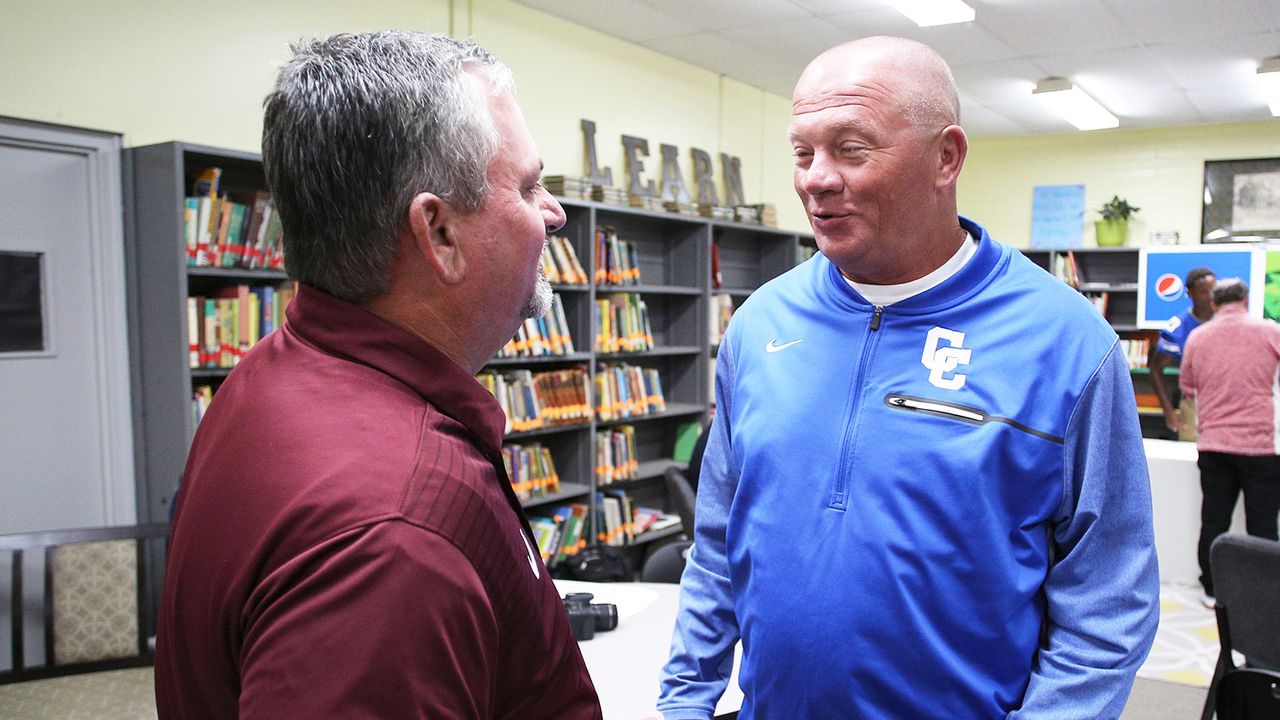 Coastal Connection Media Day Hankins and Luker