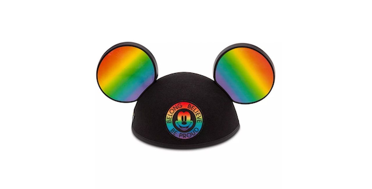 Disney Pride Collection Mickey Mouse Ear Hat for Adults