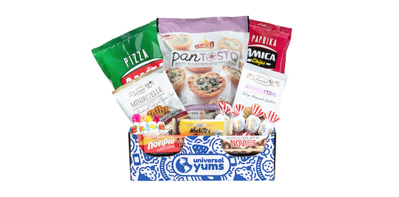 Explore Italy snack box