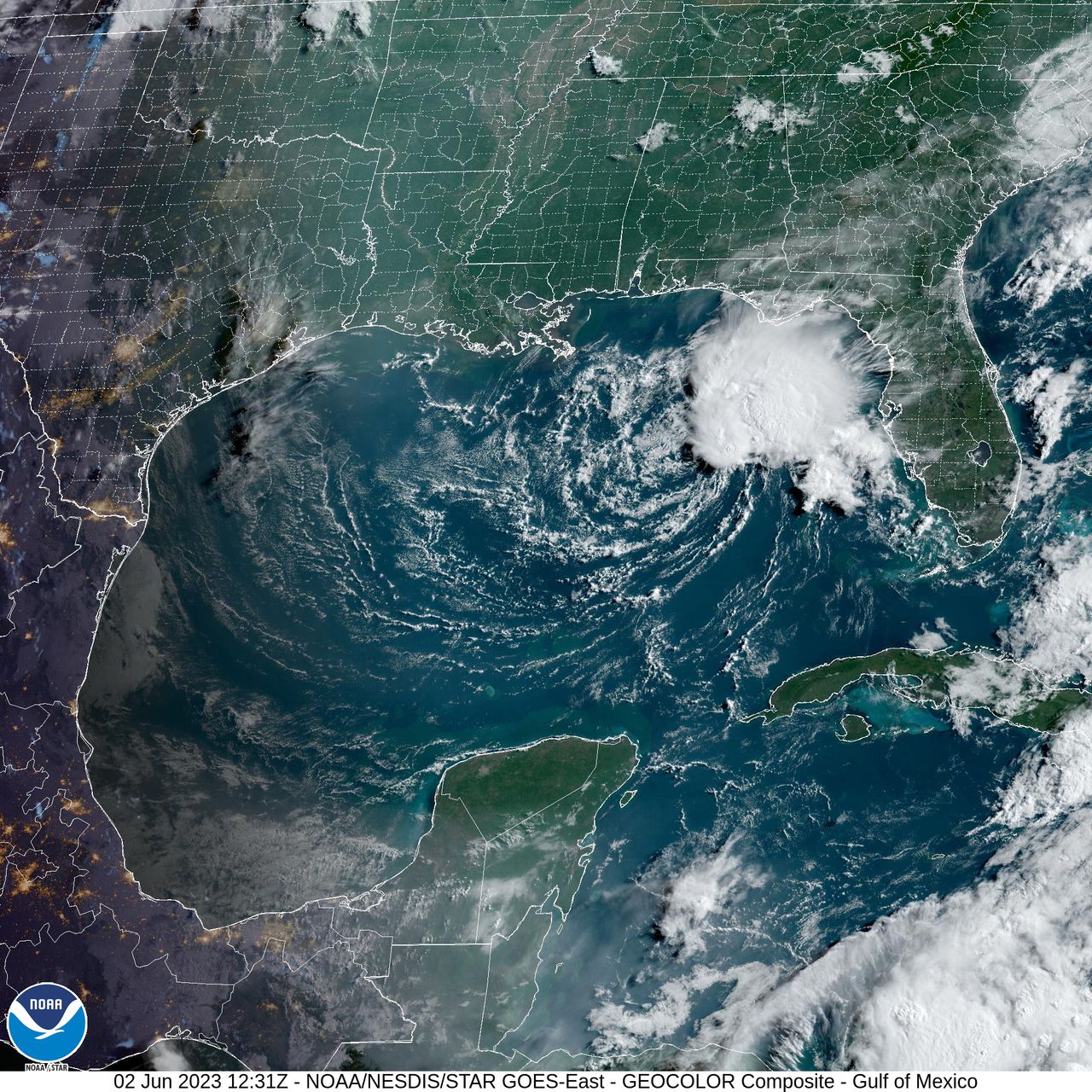 Tropical depression in Gulf of Mexico may not become Arlene