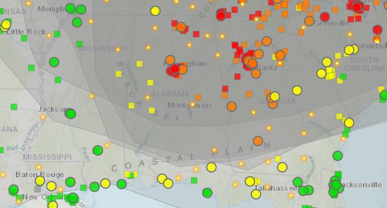 Air quality alert for Huntsville, Decatur areas today