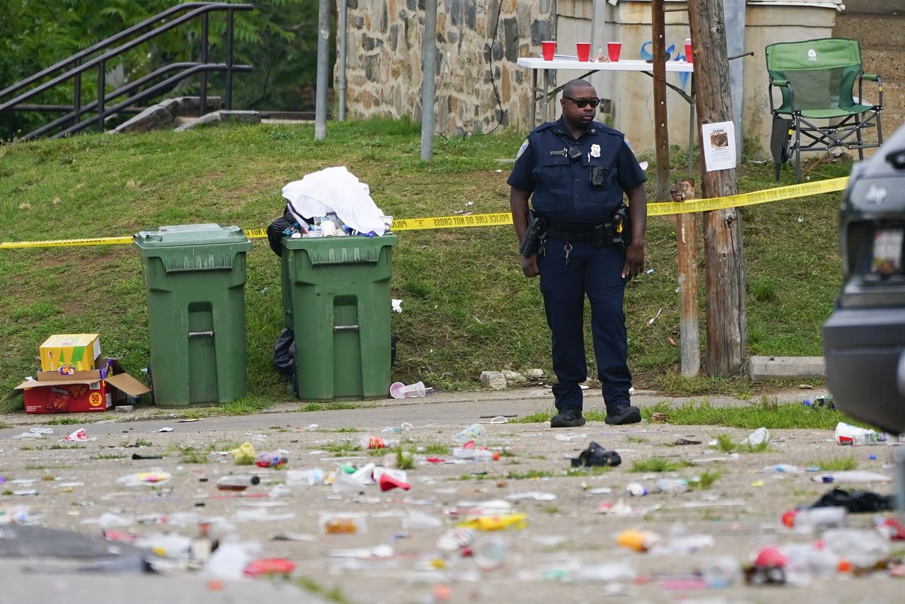 Baltimore party shooting leaves 2 dead and 28 injured