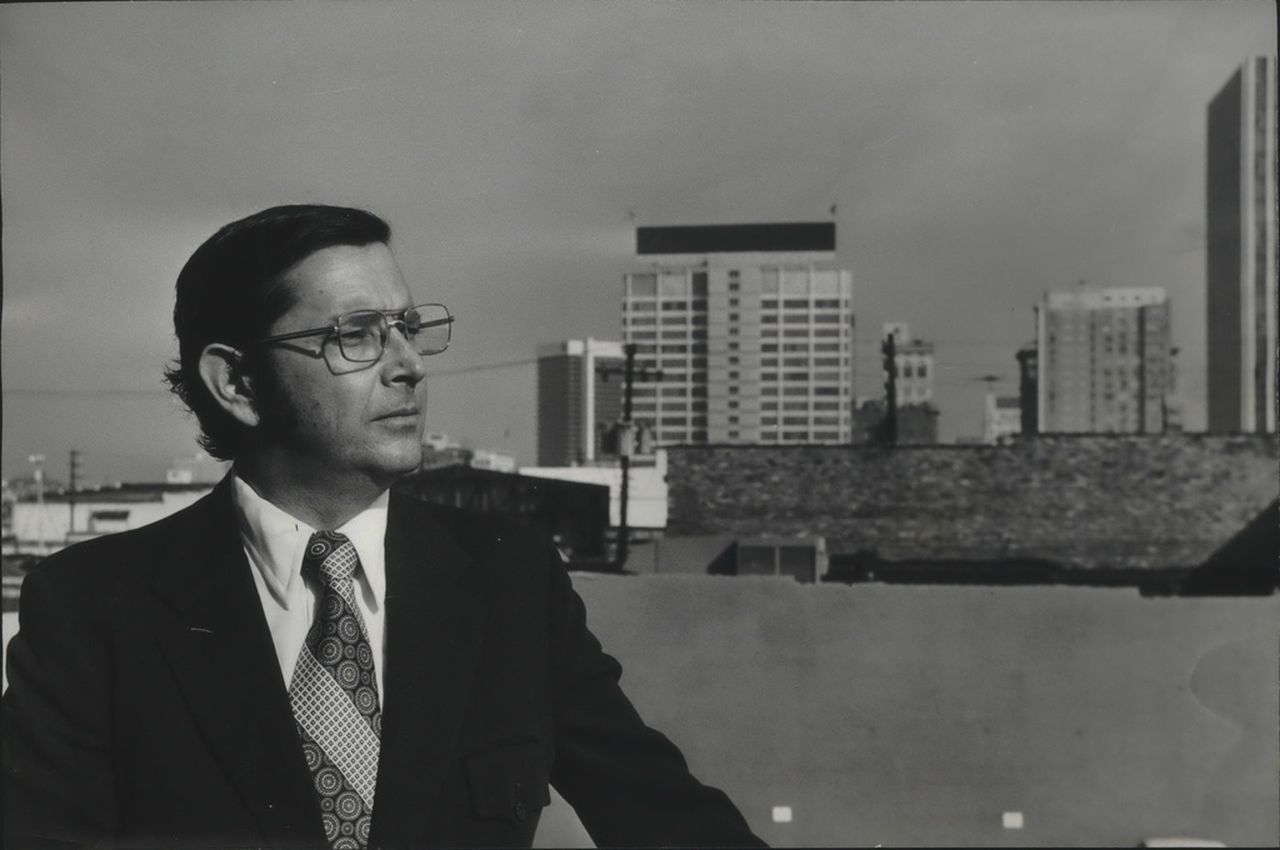 1973 Press Photo Don Newton, Birmingham Metro Development Board