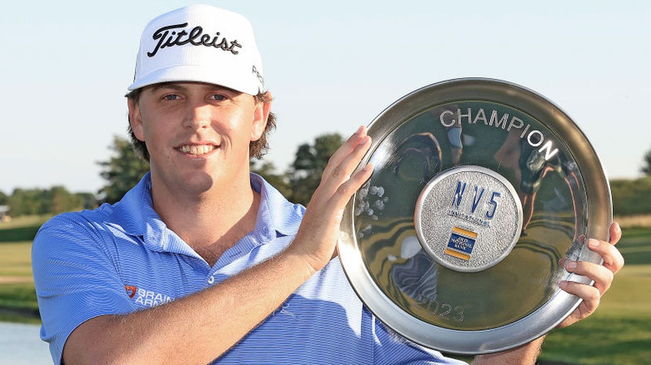 Former Auburn golfer posts his first pro victory