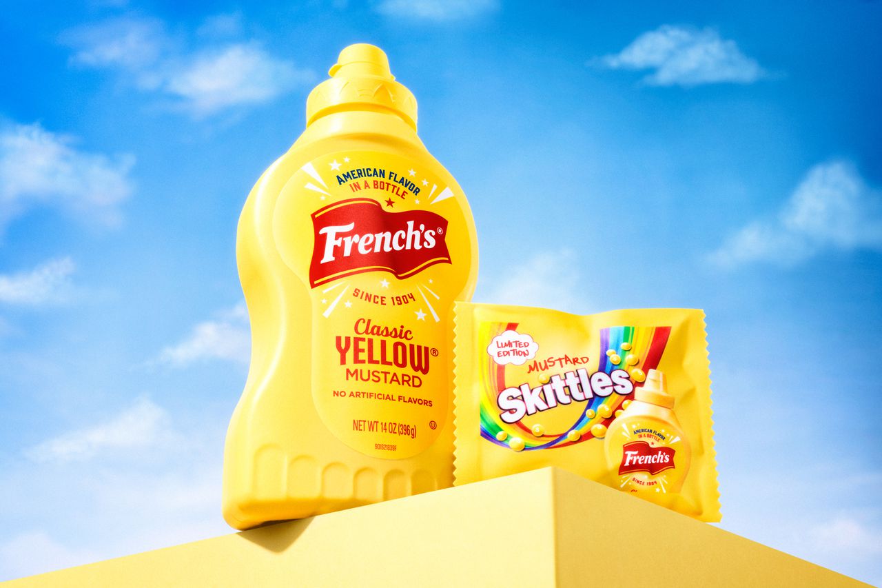Frenchâs mustard-flavored Skittles are coming to honor National Mustard Day