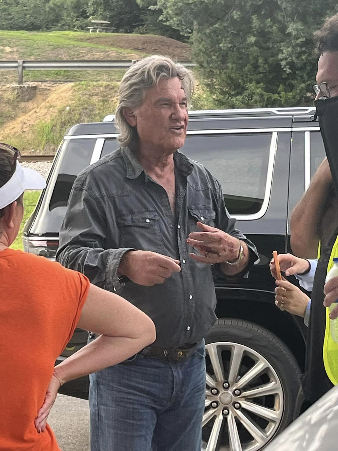 Kurt Russell makes movie magic in Mulga, the town that time forgot