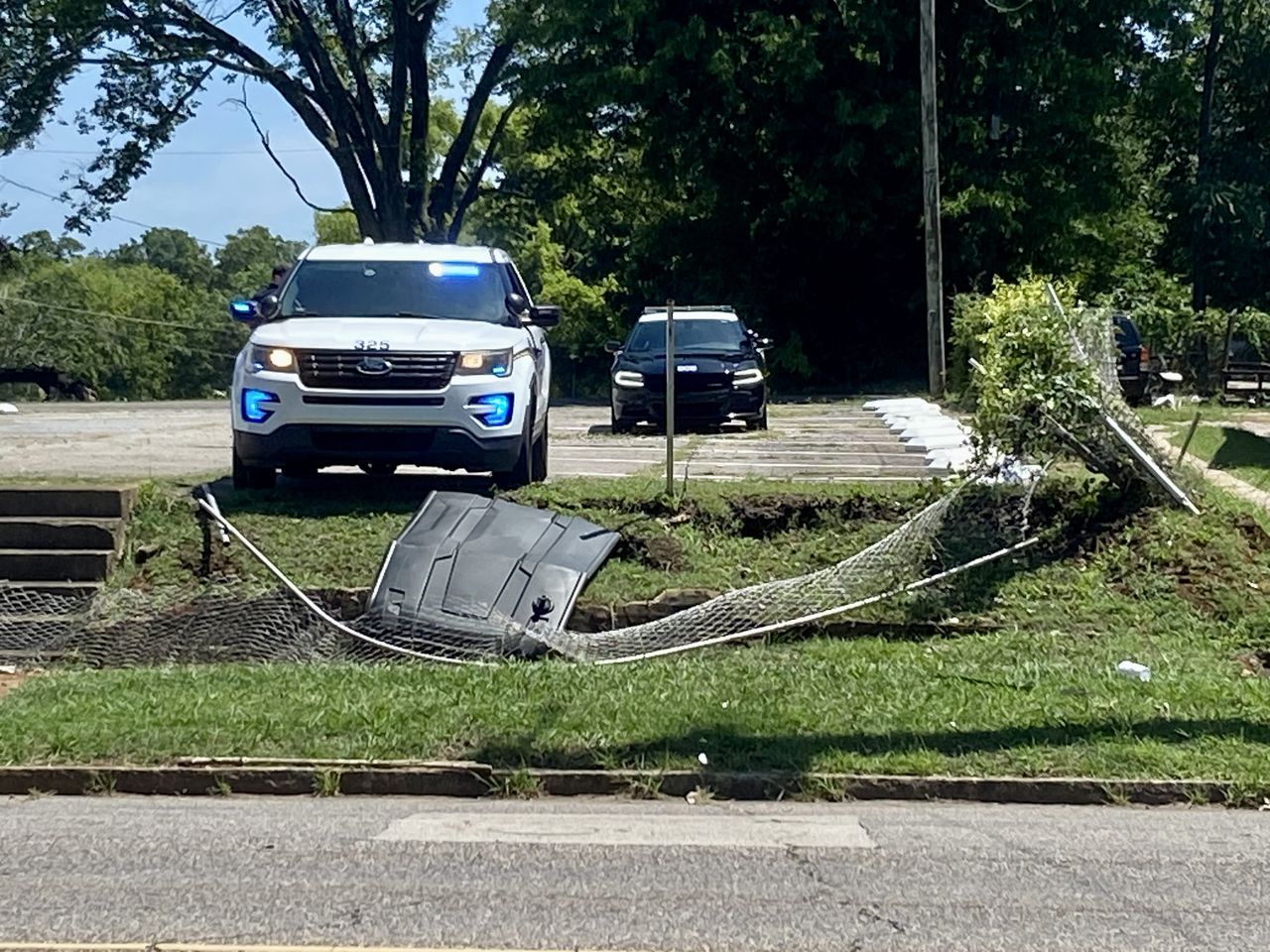 Man leads Birmingham police on chase in stolen ATV before crashing into church fence