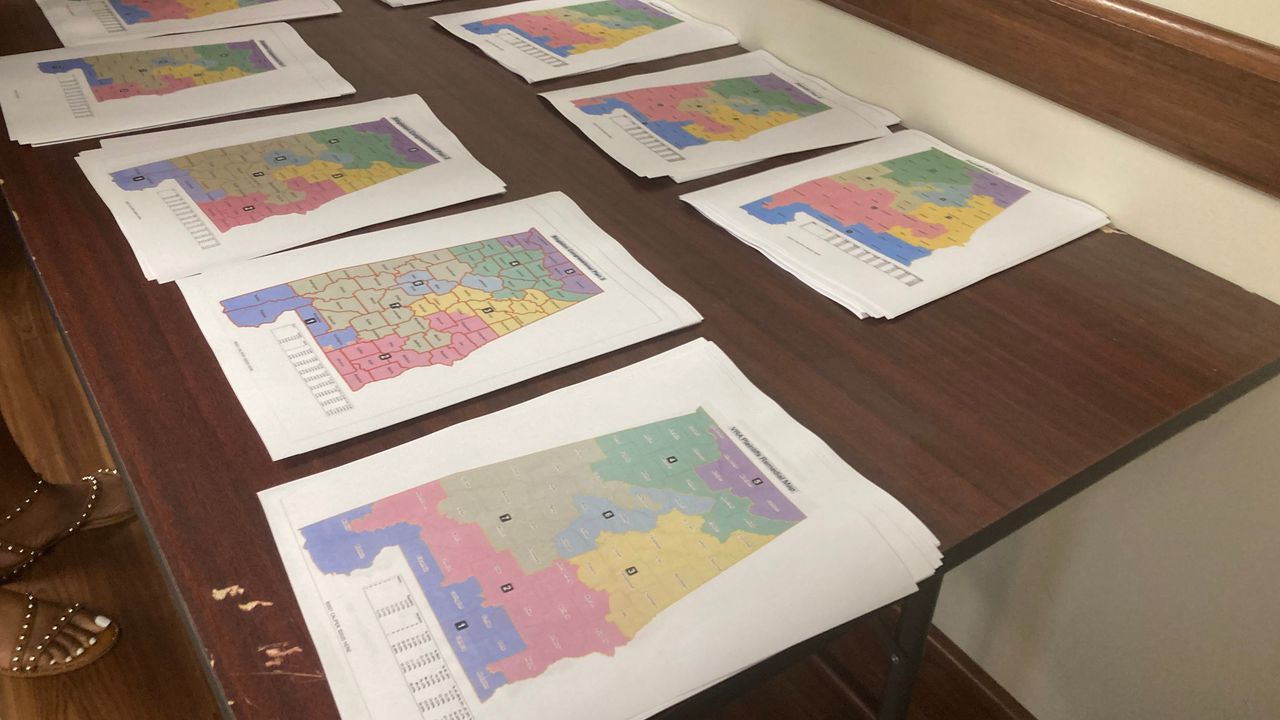 Map with 1 majority Black district favored by GOP leaders