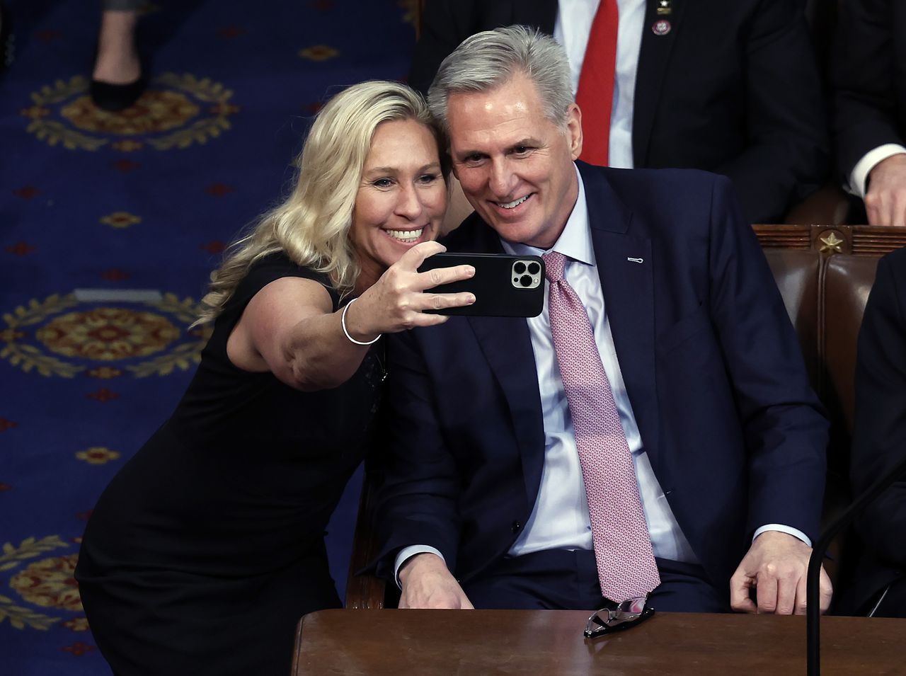 Marjorie Taylor Greene kicked out of Freedom Caucus after calling Lauren Boebert a âlittle bitchâ