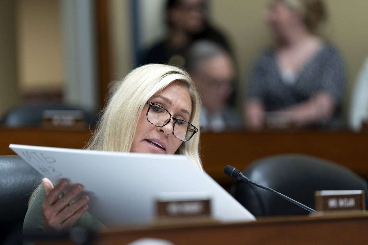 Marjorie Taylor Greene shows nude photos of Hunter Biden at Congressional hearing