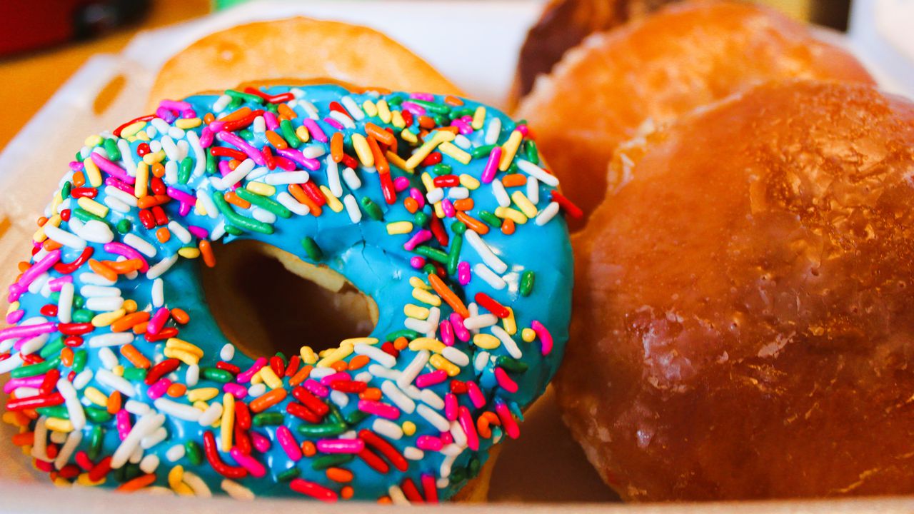 Honeybuns Donuts & Kolaches in Spanish Fort offers a case full of goodies, starting with a full spectrum of donuts and including kolaches and breakfast burritos.