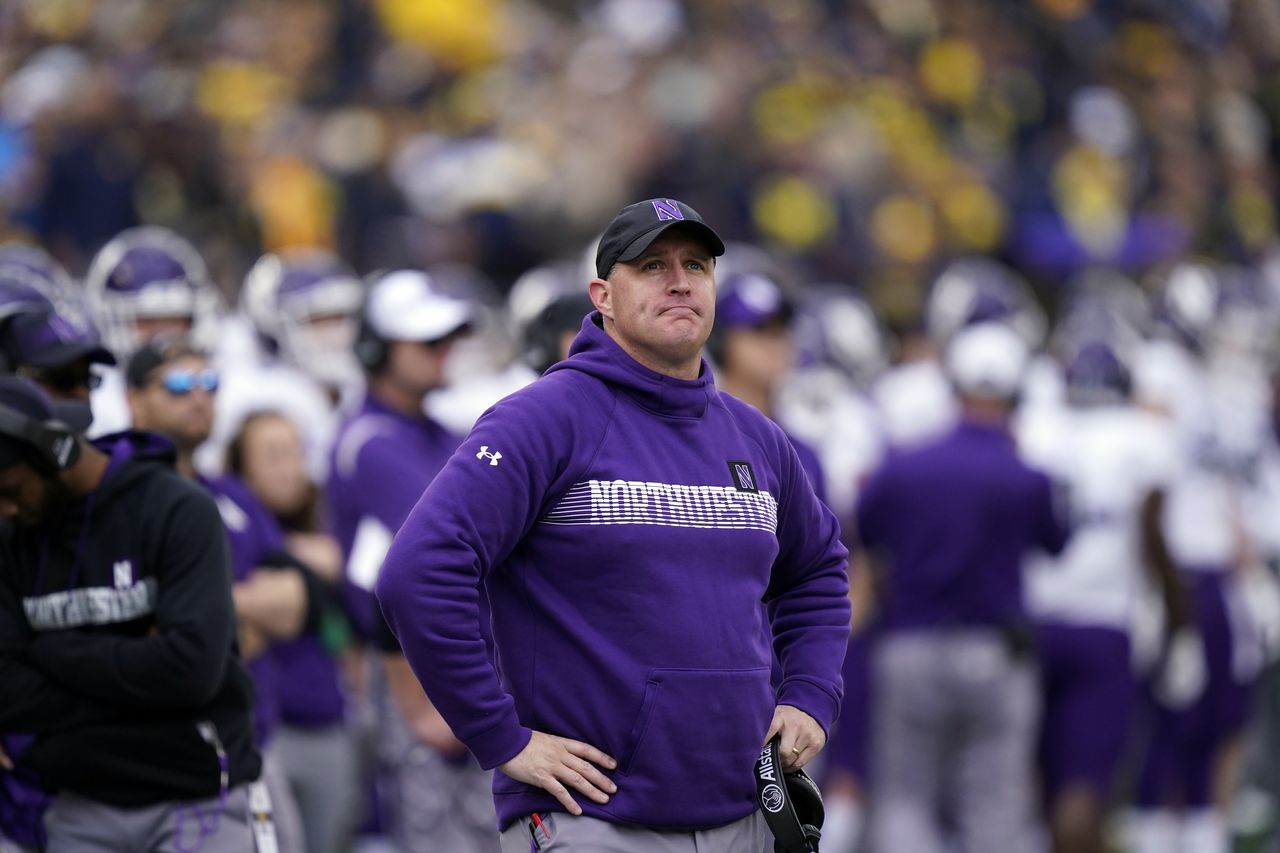 Pat Fitzgerald fired at Northwestern amid hazing scandal