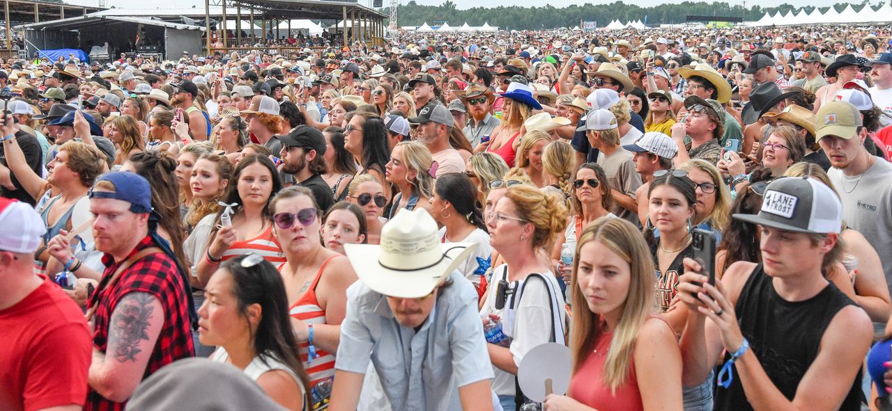 Rock the South 2023: Huge crowds love America, beer, country music