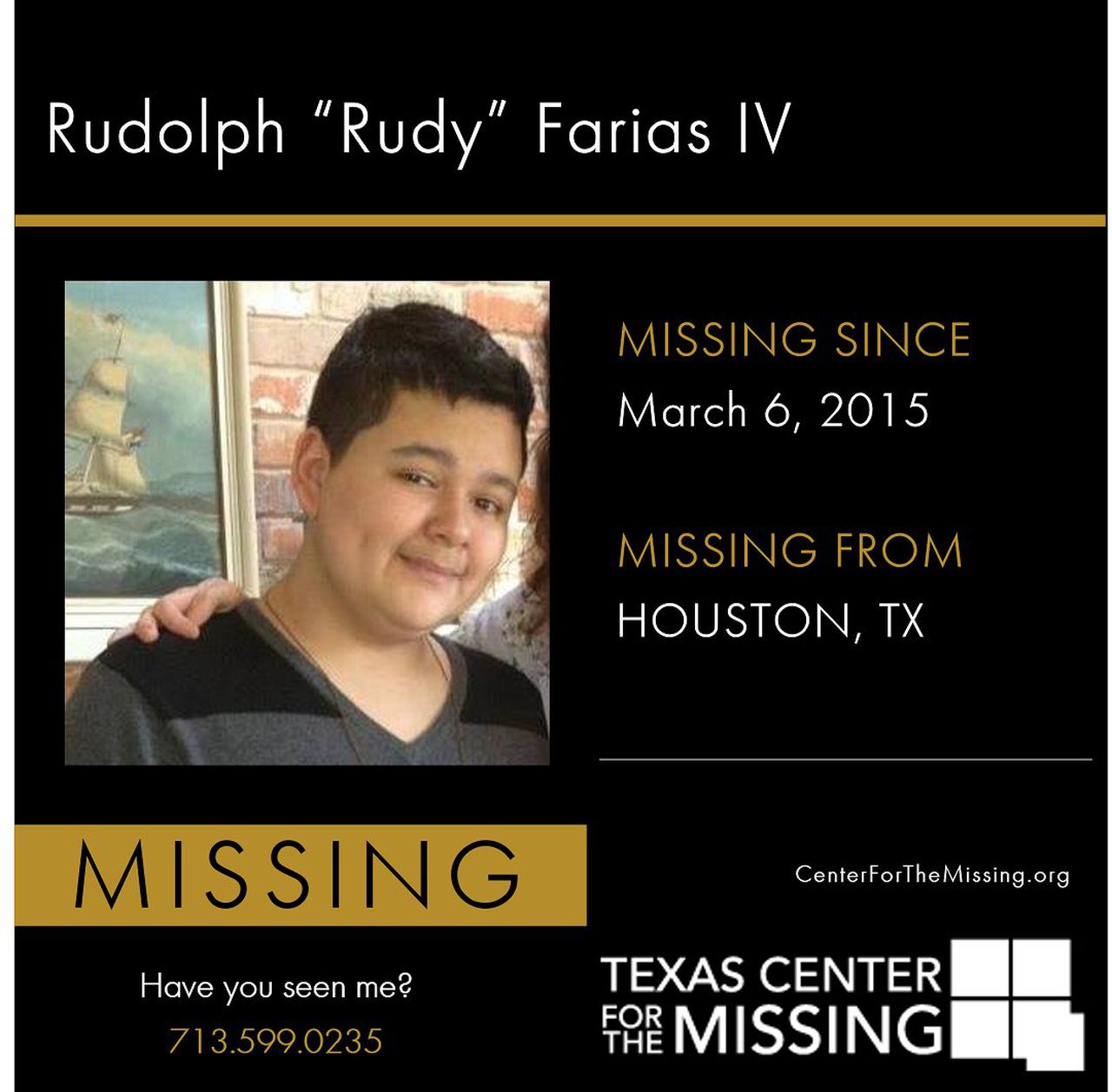 Rudy Farias returned 1 day after vanishing in Texas in 2015; mom used fake names to keep hoax up, police say