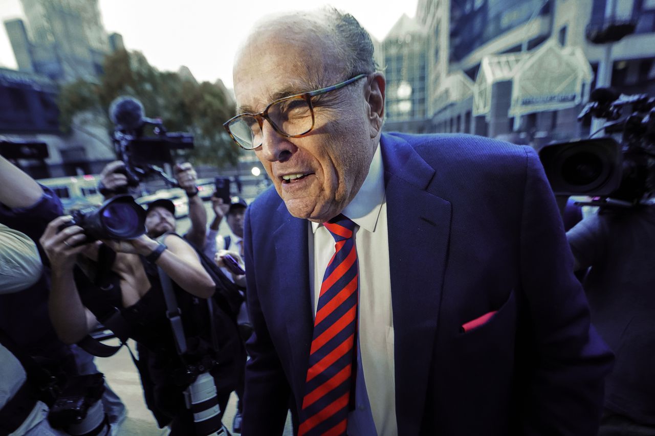 Rudy Giuliani admits lying about Georgia election workers he accused of rigging election for Biden