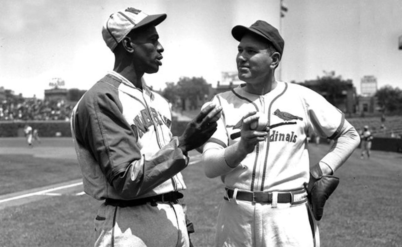 Kansas City Monarchs pitcher Satchel Paige