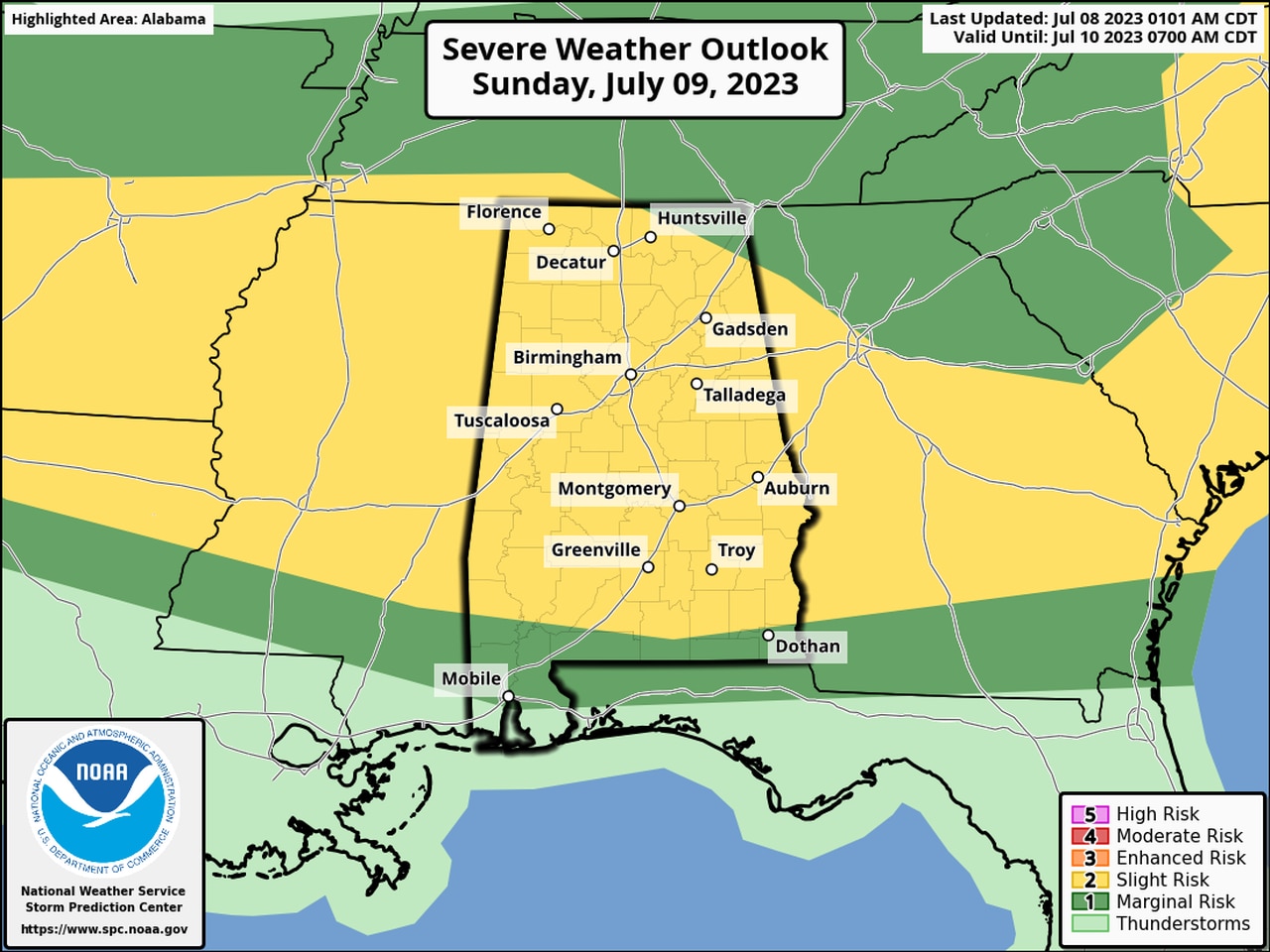 Severe weather possible today, tomorrow and Monday
