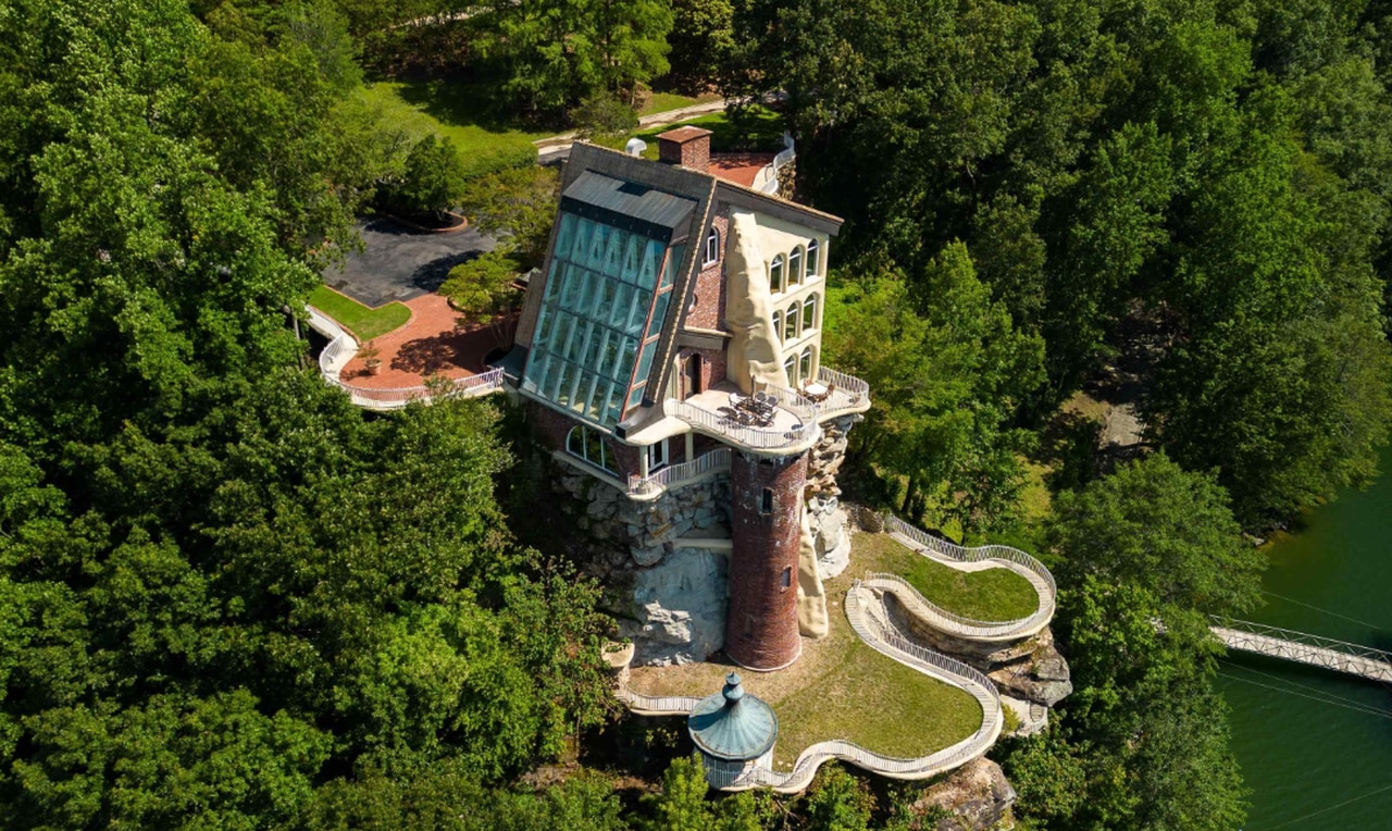 This Alabama lakefront castle just hit the market at $4.9 million