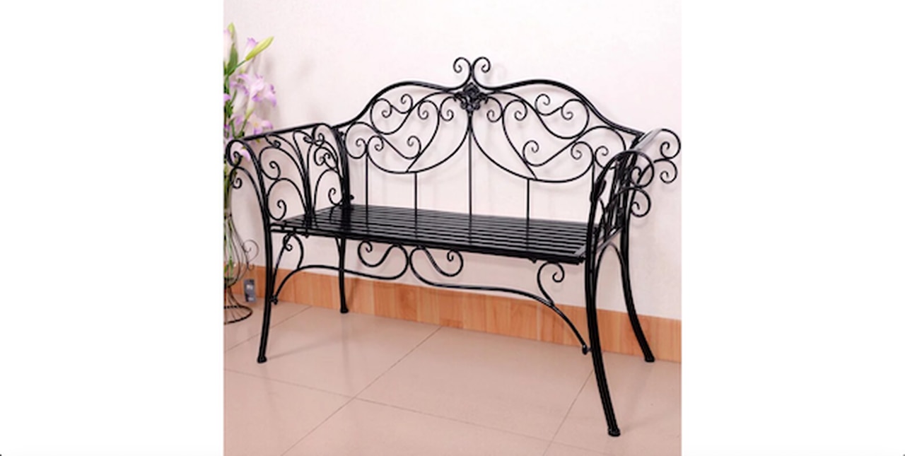 Bradfield Metal Outdoor Bench