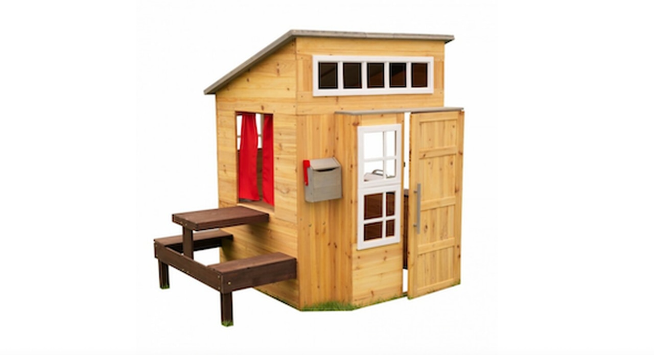 Modern Outdoor Playhouse by KidKraft