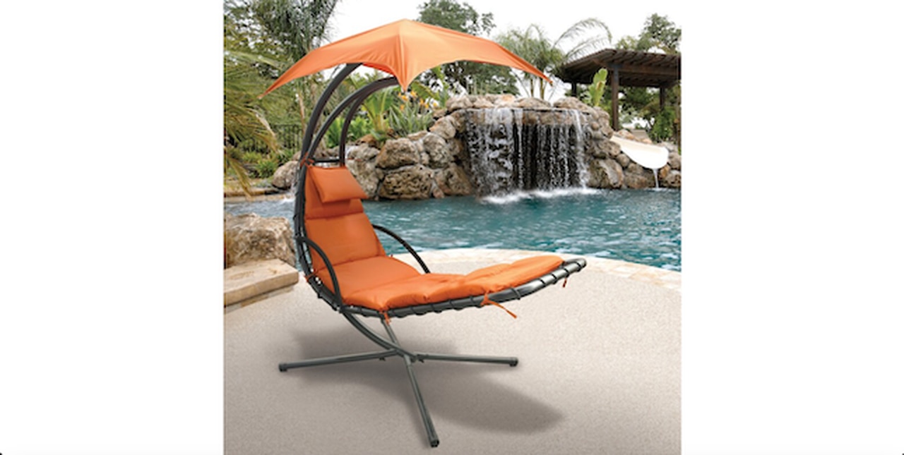 Samara Outdoor Metal Chaise Lounge with Sunbrella Cushions